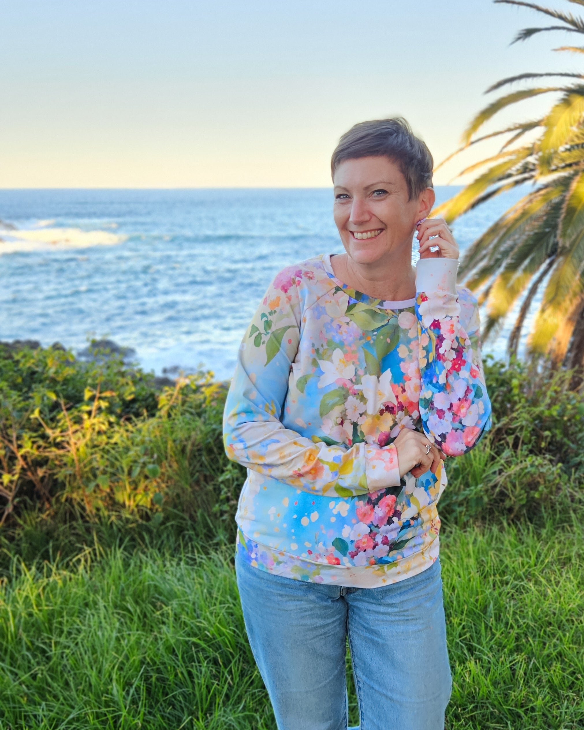 Dreamstroke Floral Birdie Jumper