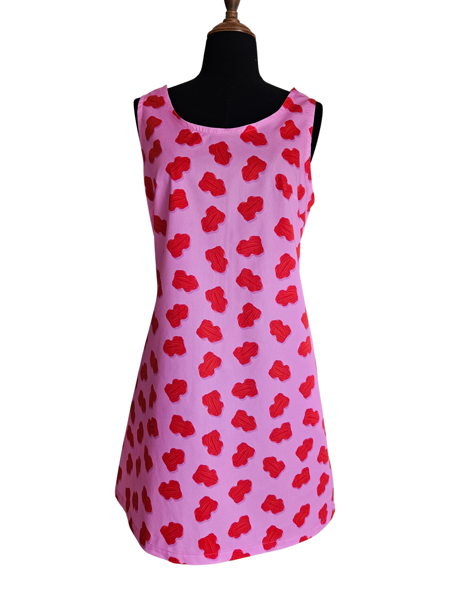 Red Frog Sleeveless Joanie Dress