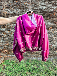 Magenta/gold Sushila Jacket- Medium