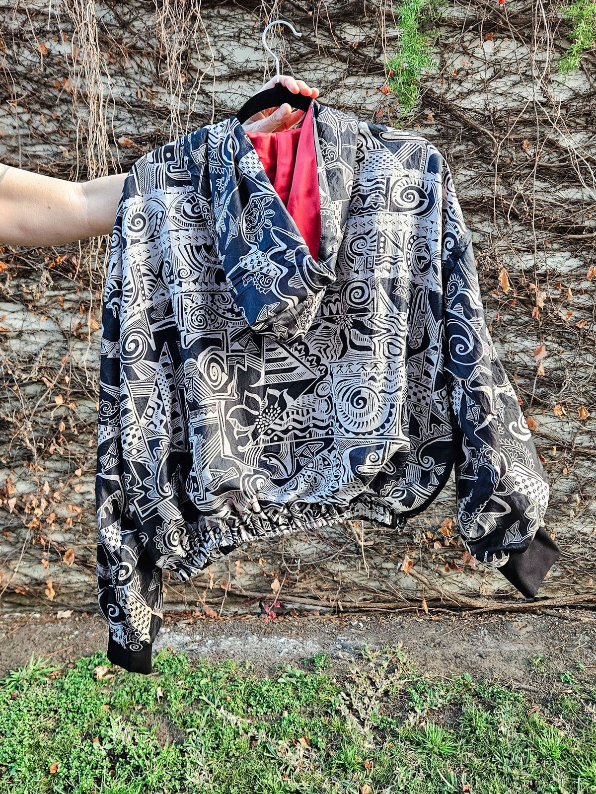 Black/grey Sushila Jacket- Large