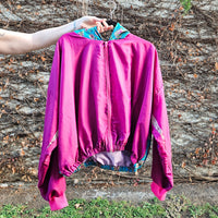 Magenta/Floral Sushila Jacket- Medium