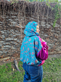Magenta/Floral Sushila Jacket- Medium