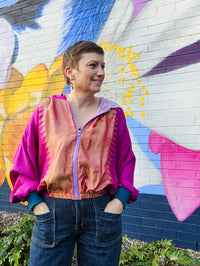 Pink/gold Sushila Jacket- Small
