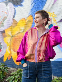 Pink/gold Sushila Jacket- Small