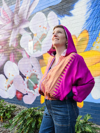 Pink/gold Sushila Jacket- Small