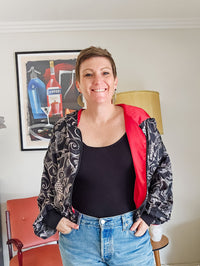 Black/grey Sushila Jacket- Large