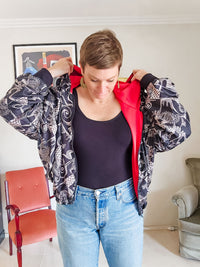 Black/grey Sushila Jacket- Large