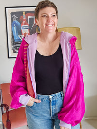Pink/gold Sushila Jacket- Large