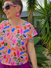 Aussie Christmas Vivienne Top