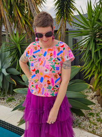 Aussie Christmas Vivienne Top