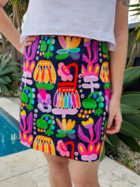 Floral circus Minnie skirt