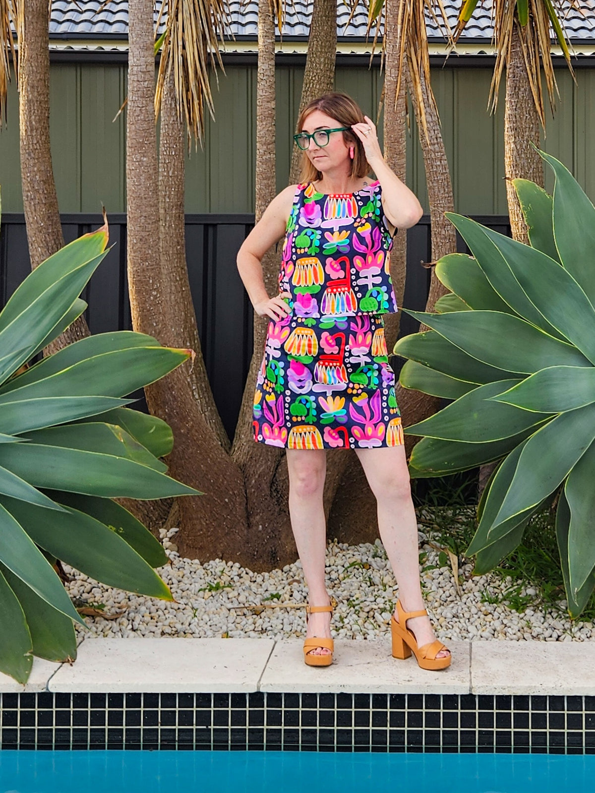 Floral circus Cora Top