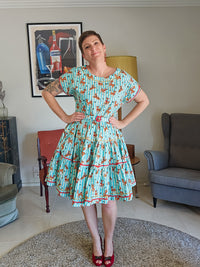 Vintage Deer Patsy Dress