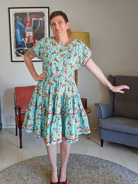 Vintage Deer Patsy Dress