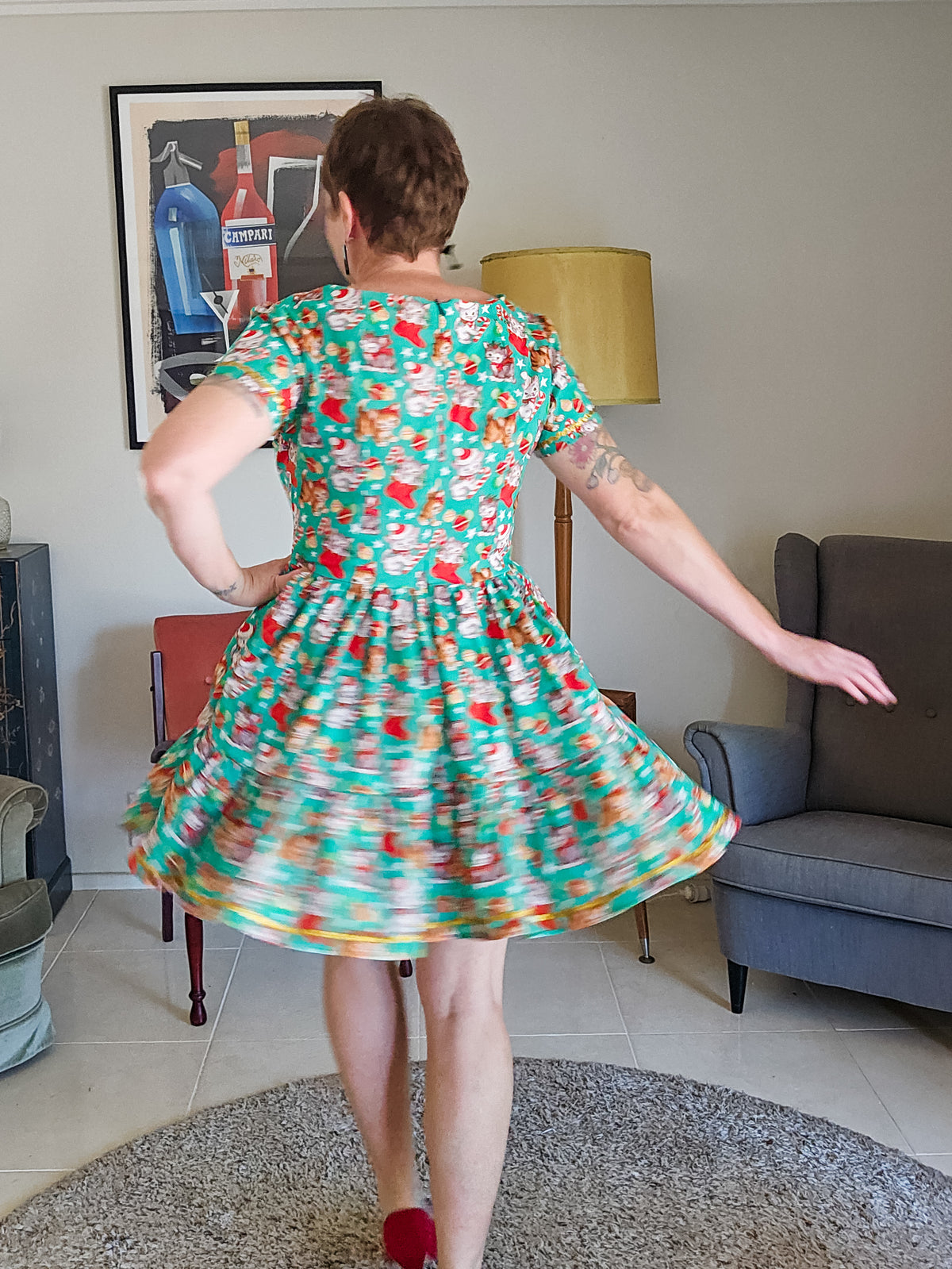 Vintage Kitty's Mary Jane Dress