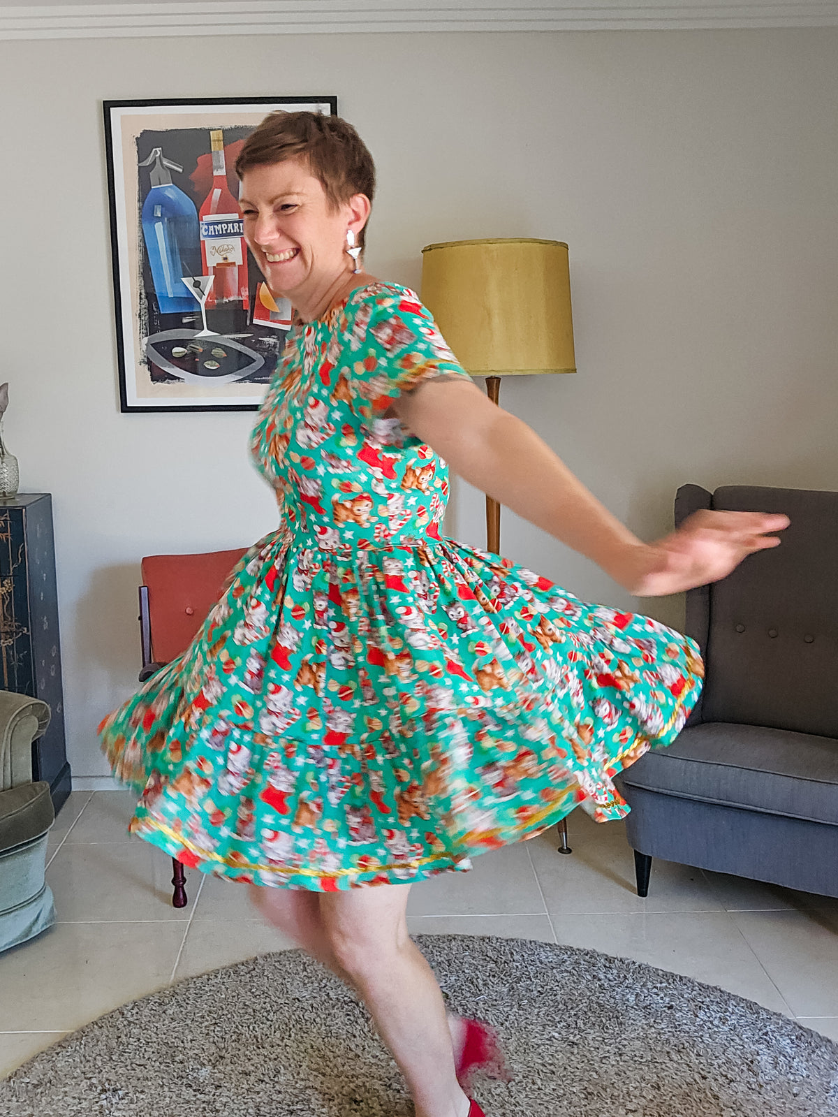 Vintage Kitty's Mary Jane Dress