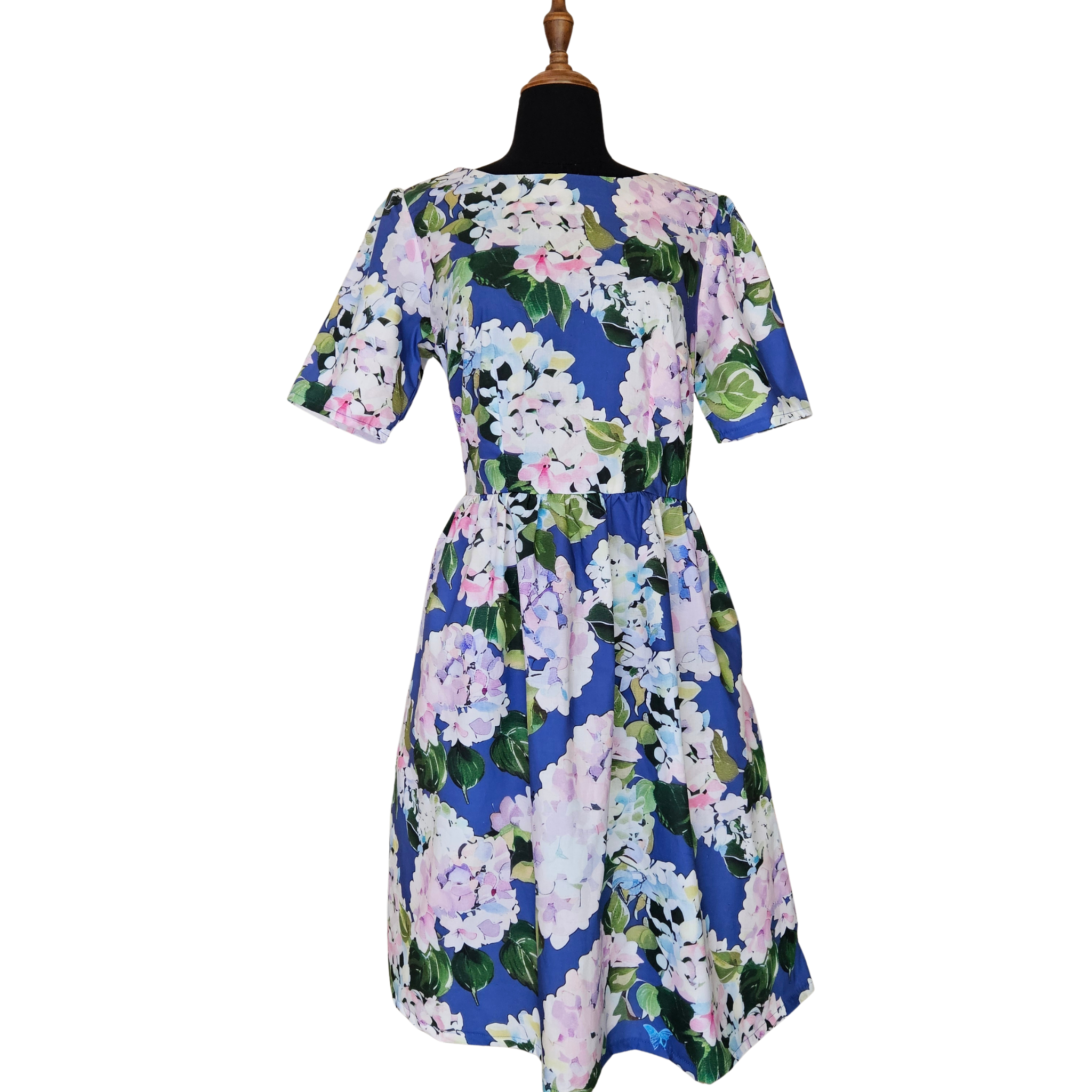Hydrangeas Mary Jane Dress