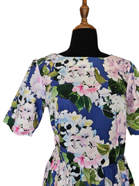 Hydrangeas Mary Jane Dress