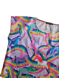 Lilac unicorns dress