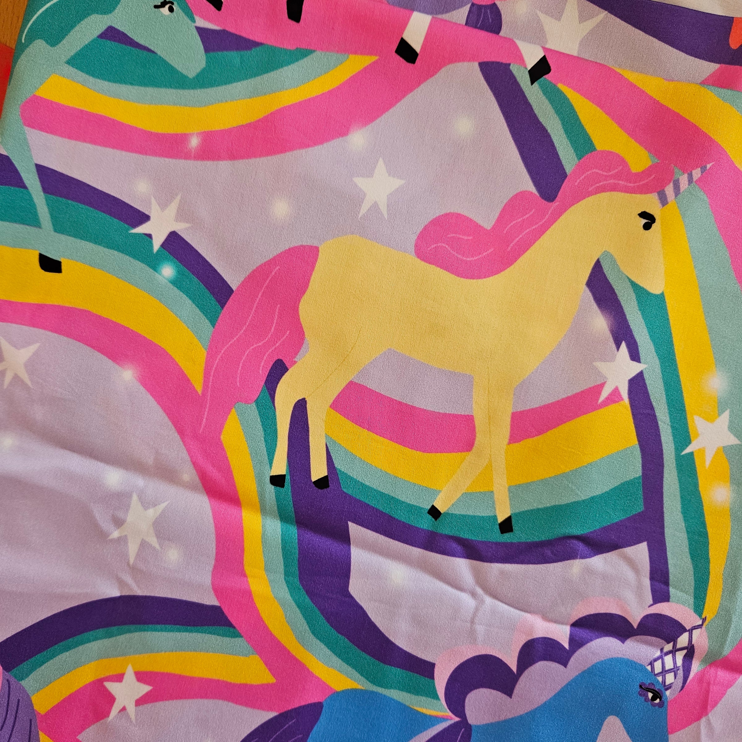 Lilac unicorns dress