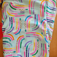 Colourful curves top or dress