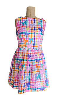 Colourful bows dress