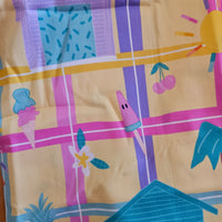 Yellow Summer days grid top