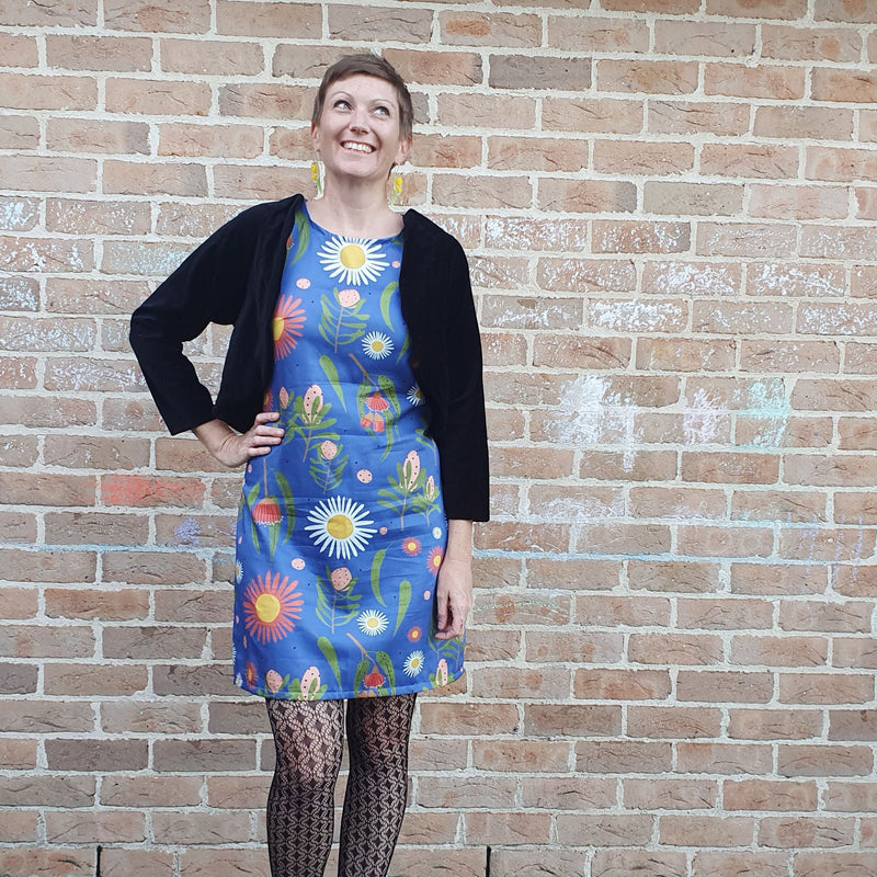 SAMPLE: Bush Floral Joanie Dress