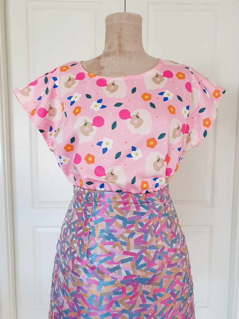 Washi Tape Party Minnie Skirt