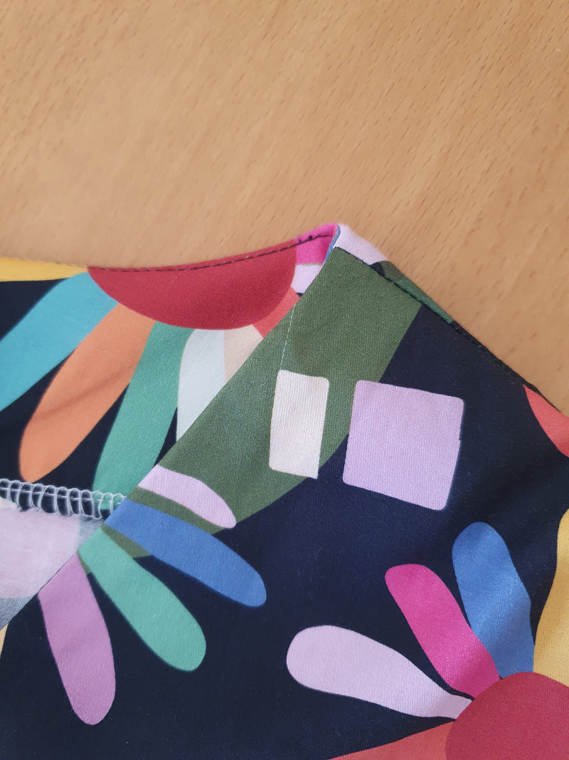 Second: Rainbow Echinacea Sadie Dress