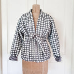 Black & White Check Lottie Jacket