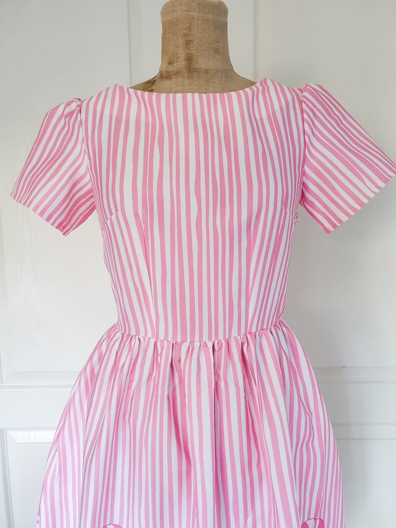 Candy Cane Mary Jane Dress