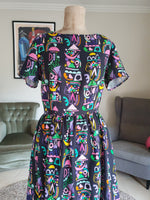 Hold On short sleeve Mary Jane Dress