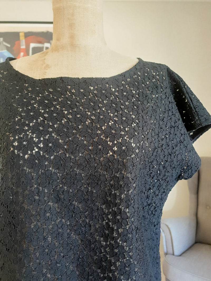 Black Lace Vivienne Top