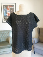 Black Lace Vivienne Top