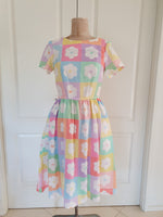 Daisy Checkers Mary Jane Dress