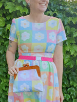 Daisy Checkers Mary Jane Dress