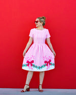 Candy Cane Mary Jane Dress