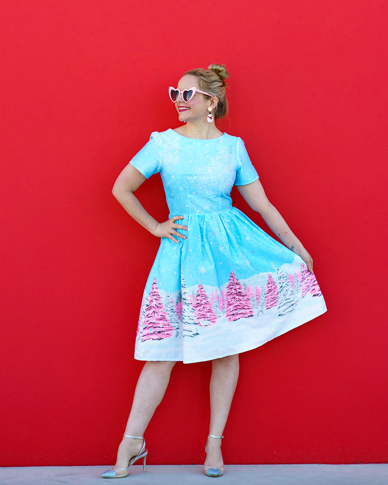 Winter Wonderland Mary Jane Dress