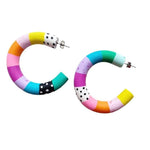 Hold On Midi Hoops
