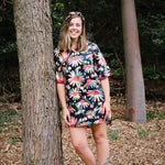 SAMPLE: Rainbow Echinacea Sadie Dress